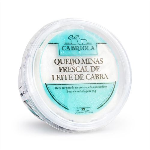 Queijo Minas Frescal De Cabra Cabriola Pote 250g