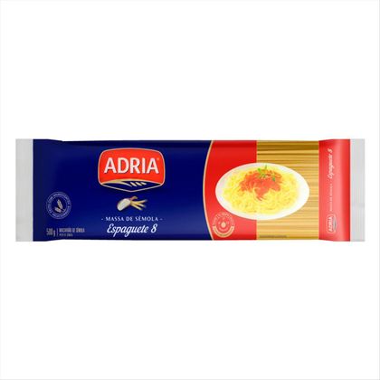 Espaguete de Sêmola Adria N° 8 500g