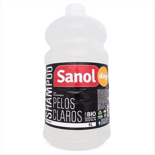 Shampoo Para Cães Sanol 5 L