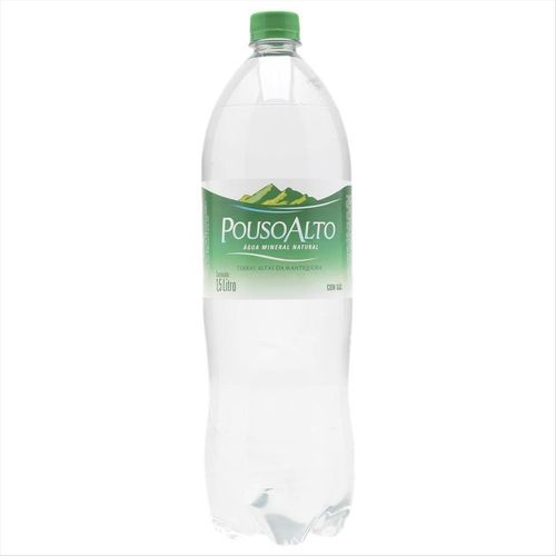 Água Mineral Com Gás Pouso Alto Pet 1,5L