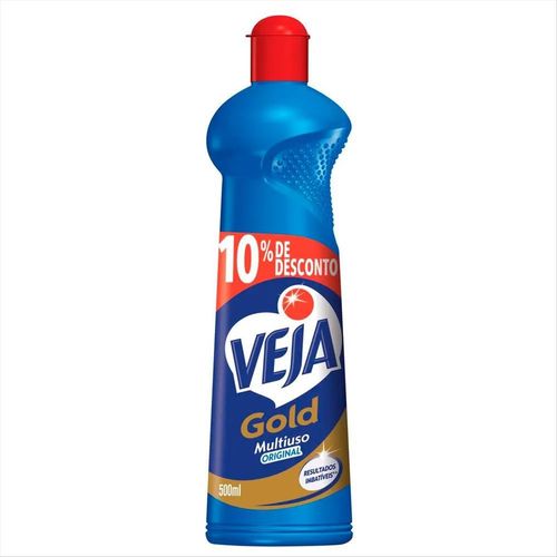 Limpador Multiuso Veja Gold Original 500ml com 10% de Desconto