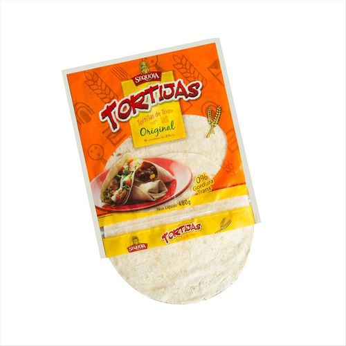 Tortillas Sequóia Original Com 6 Unidades 480g
