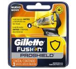 Cartuchos para Aparelho de Barbear Gillette Fusion ProShield 5 Lâminas com 2 Unidades