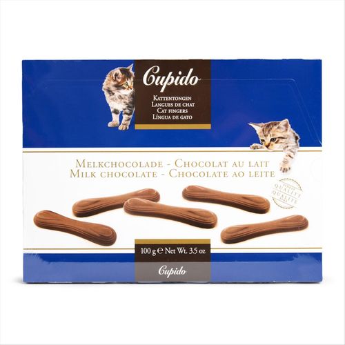 Chocolate Língua de Gato ao Leite Belga Hamlet Caixa 100 g
