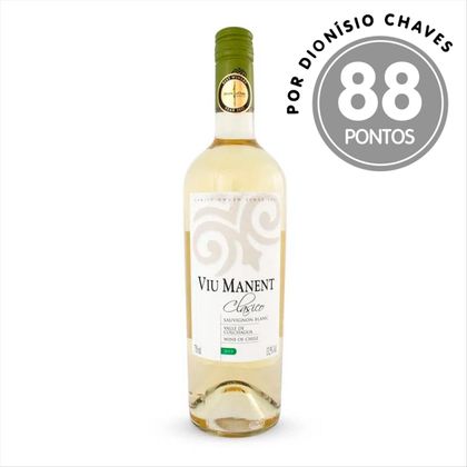 Vinho Branco Chileno Viu Manent Classico Sauvignon Blanc Garrafa 750ml