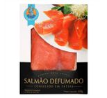 Salmão Marinado Congelado Defumado em Fatias Companhia do Peixe 100g