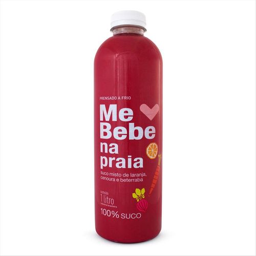 Suco Me Bebe na Praia Laranja Beterraba e Cenoura 1L