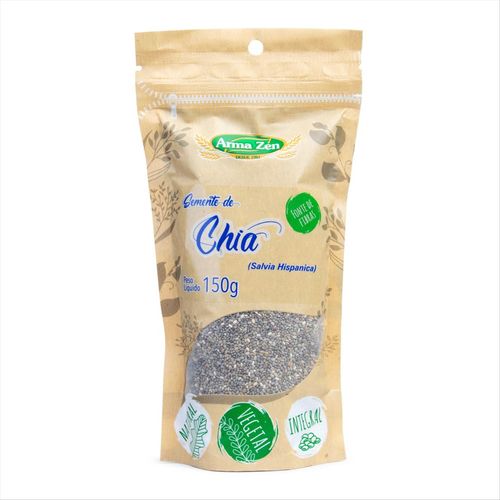 Semente de Chia Arma Zen Zip Lock 150g