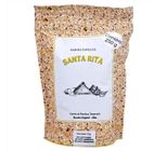 Farofa Especial Temperada Santa Rita Com Alho Zip Lock 250g