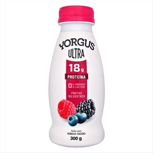 Iogurte Desnatado Yorgus Ultra Frutas Silvestres 300g