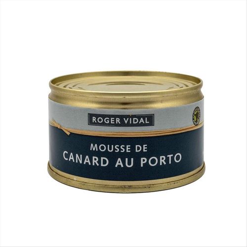 Patê de Fígado de Pato ao Vinho do Porto Roger Vidal Lata 125 g