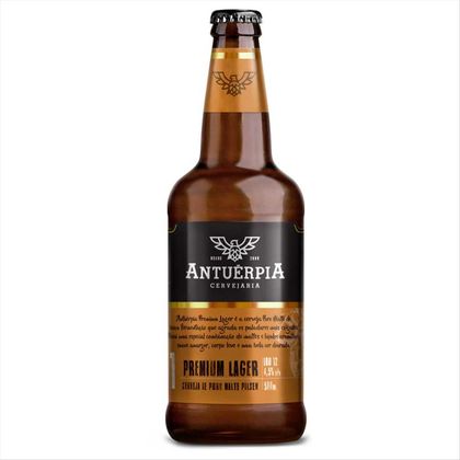 Cerveja Antuérpia Premium Lager Garrafa 500ml
