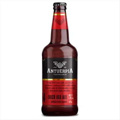 Cerveja Antuérpia Irish Red Ale Garrafa 500ml