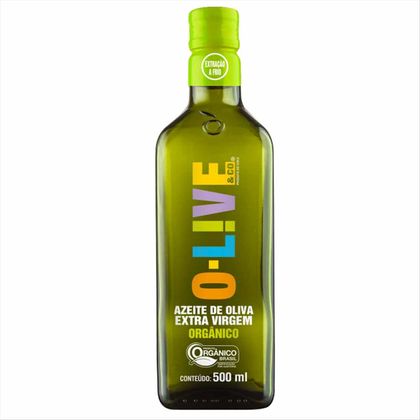 Azeite Extravirgem Chileno Orgânico Acidez 0,2%  O-live  500 ml