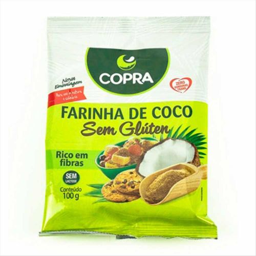 Farinha De Coco Sem Glúten Copra Live 100g