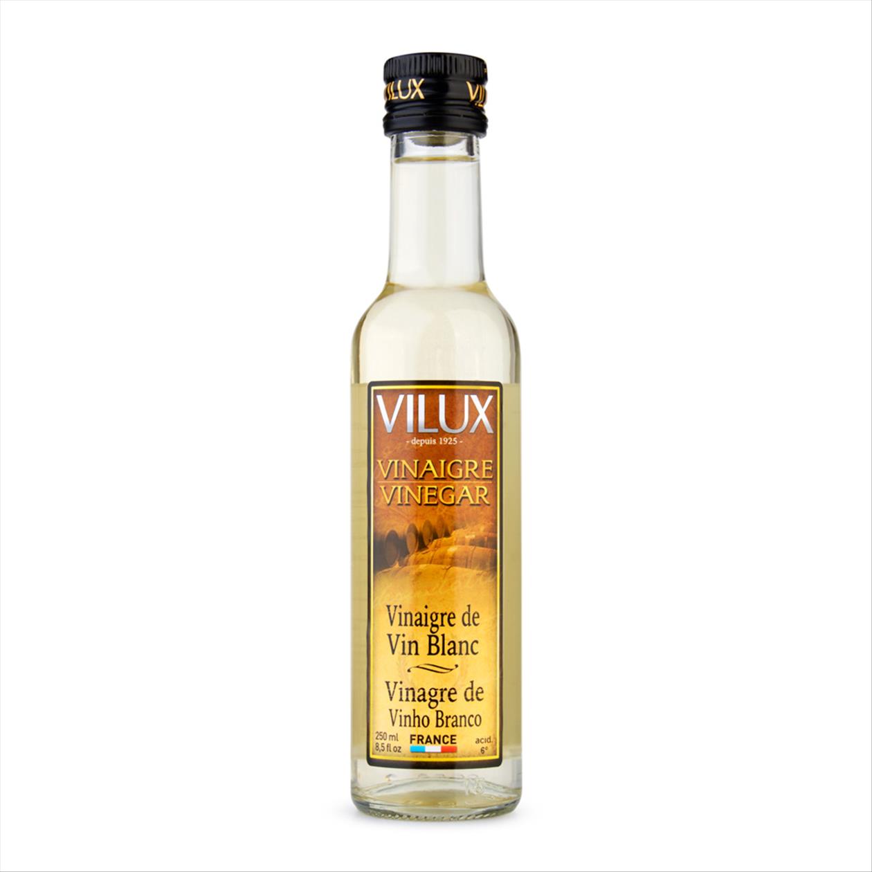 Vinagre de Vinho Branco Francês Vilux 250ml Zona Sul