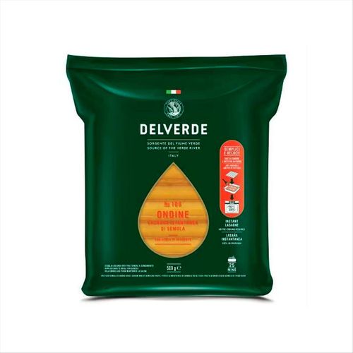 Massa de Lasanha Delverde Nº 106 500g