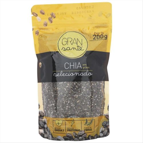 Chia Em Grãos Gran Santé Pacote 200g
