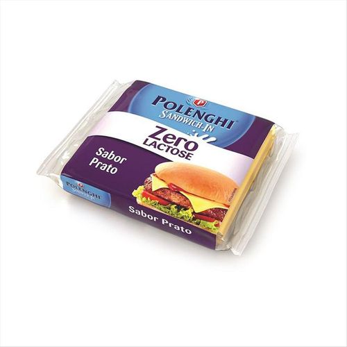 Queijo Prato Zero Lactose Polenghi Sandwich In 144g