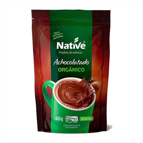 Achocolatado Em Pó Orgânico Native Zip Lock 400g