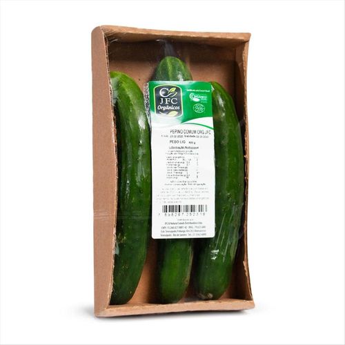 Pepino Orgânico Jfc 400g