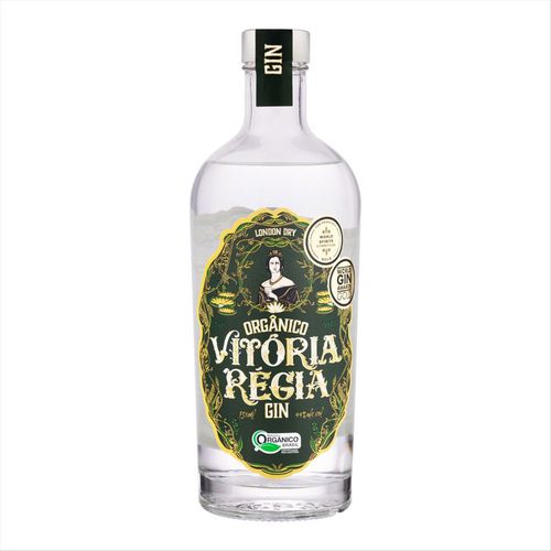 Gin Orgânico Vitória Régia Garrafa 750ml
