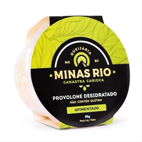 Queijo Provolone Desidratado Minas Rio Canastra Carioca Apimentado 85g