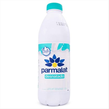 Leite Longa Vida Desnatado Parmalat Garrafa 1 L