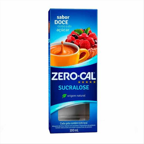 Adoçante Líquido Zero Cal Sucralose 100ml