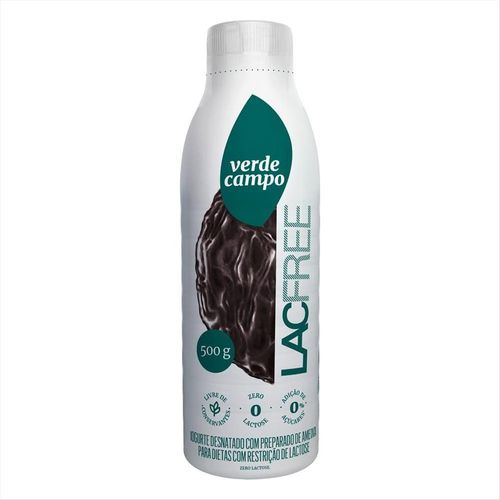 Iogurte Sem Lactose Ameixa Verde Campo 500g