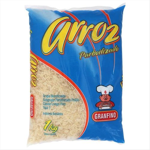 Arroz Parboilizado Granfino 1kg