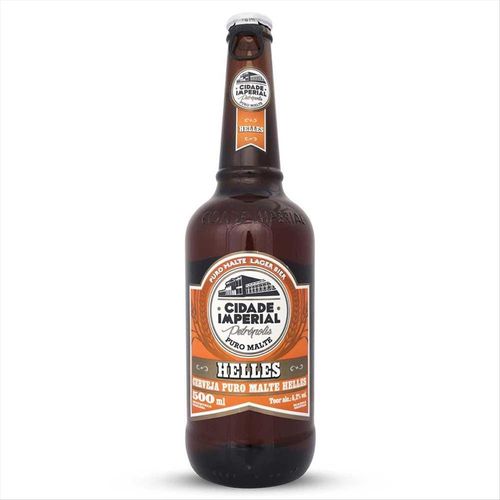 Cerveja Cidade Imperial Munich Helles Garrafa 500ml