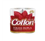 Papel Higiênico Folha Dupla Cotton Deluxe 30M Pacote Com 4 Unidades