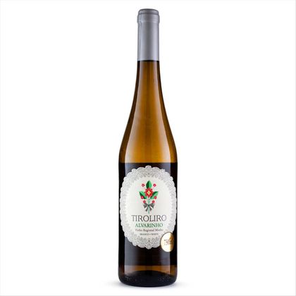 Vinho Branco Português Tiroliro Alvarinho Garrafa 750ml