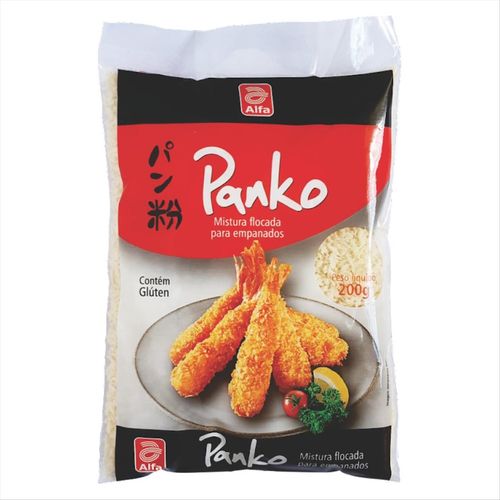 Mistura Flocada Para Empanados Panko Alfa 200g