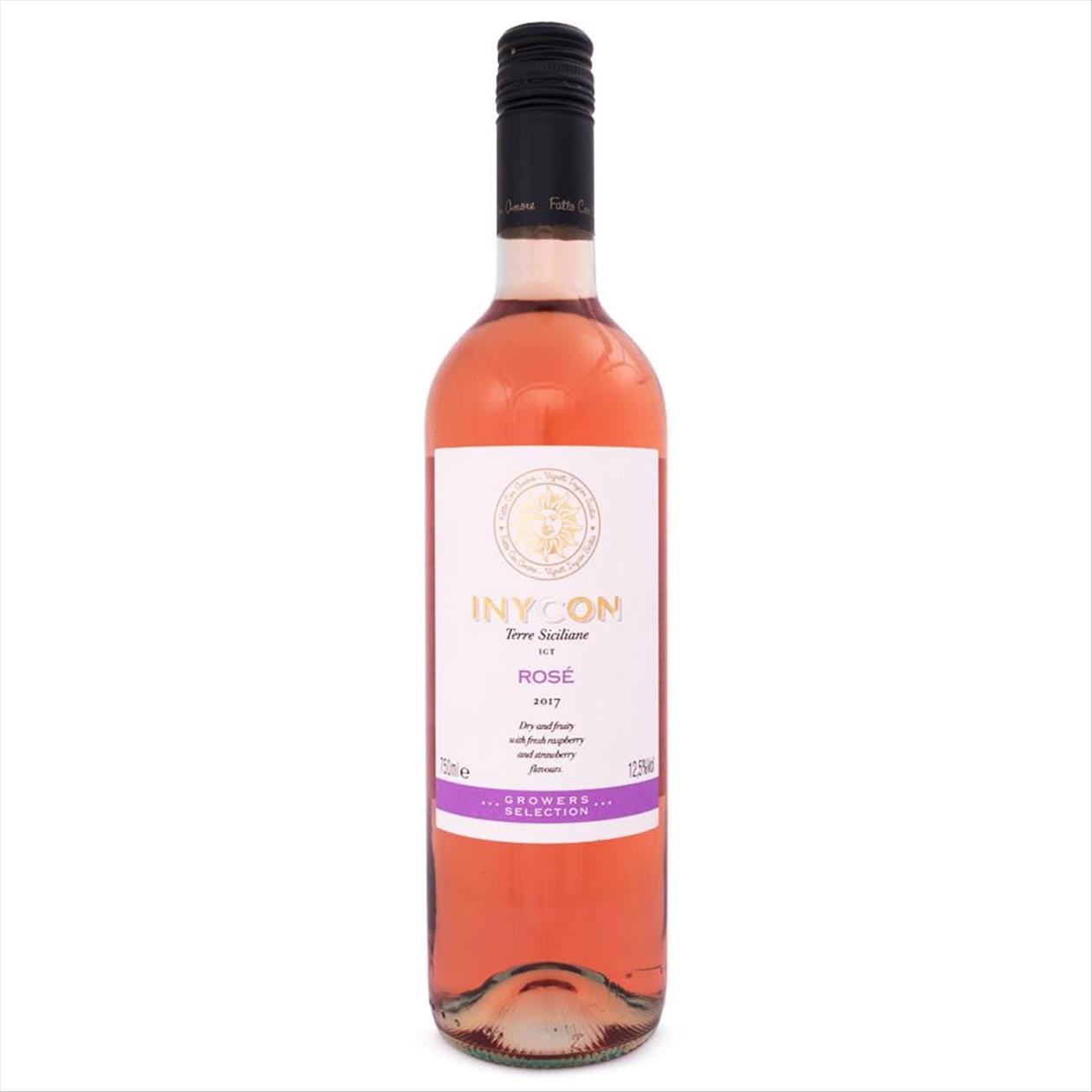 Vinho Rosé Italiano Inycon Garrafa  750ml