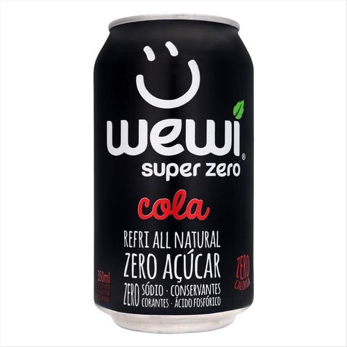 Refrigerante Wewi Super Zero Cola Lata 350ml