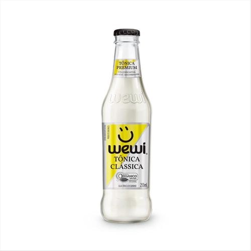 Água Tônica Orgânica Wewi Clássica Garrafa 255ml