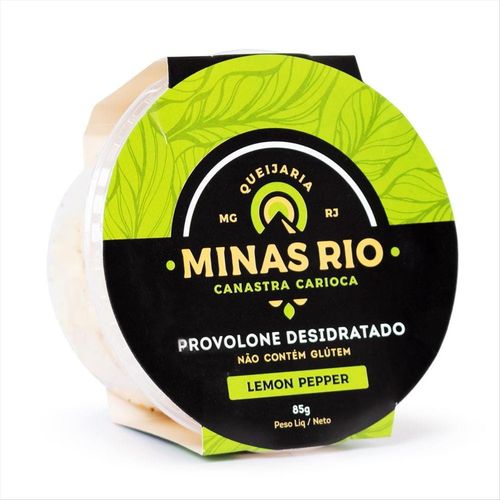 Queijo Provolone Desidratado Minas Rio Canastra Carioca Lemon Pepper 85g
