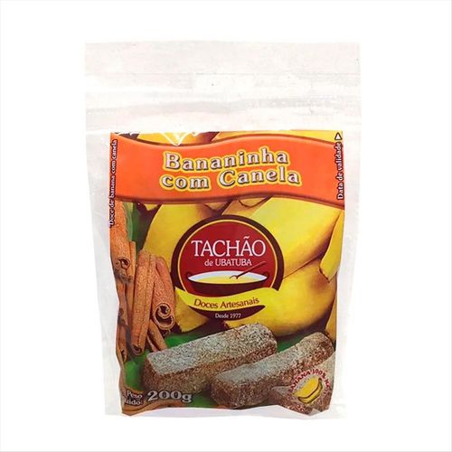 Bananada Com Canela Tachão De Ubatuba Caixa Com 9 Unidades 200g