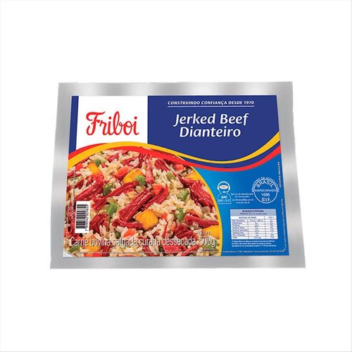 Carne Seca Jerked Beef Dianteiro Friboi 500g