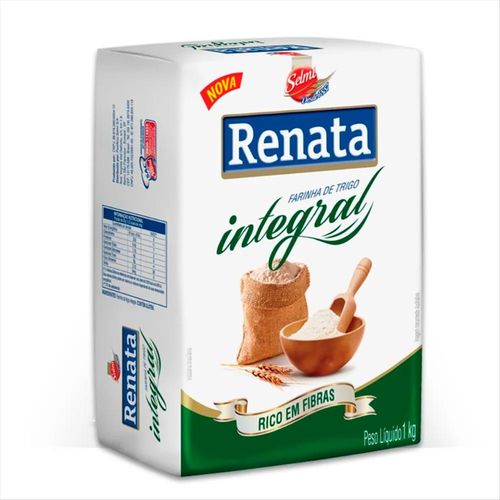 Farinha De Trigo Integral Renata 1kg