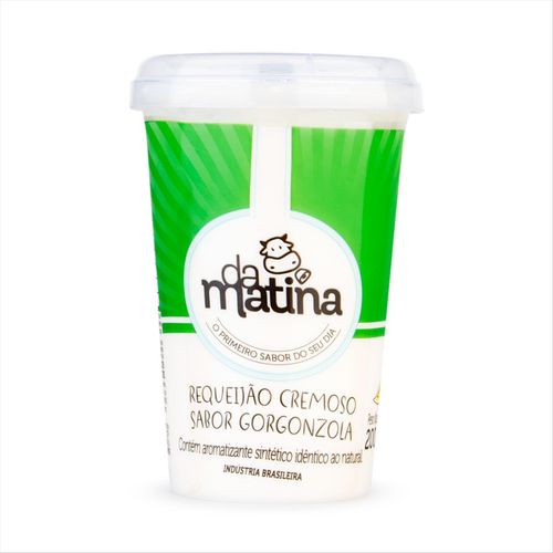 Requeijão Cremoso Da Matina Gorgonzola Copo 200g