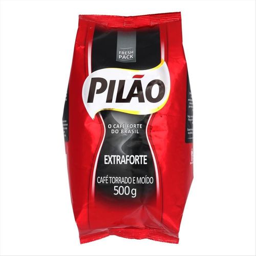 Café Torrado E Moído Pilão Extra Forte Fresh Pack 500g