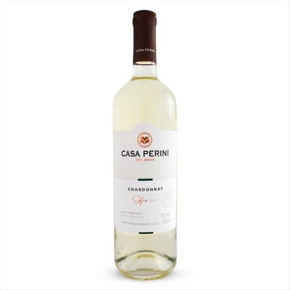 Vinho Branco Brasileiro Casa Perini Chardonnay  Garrafa 750 mL