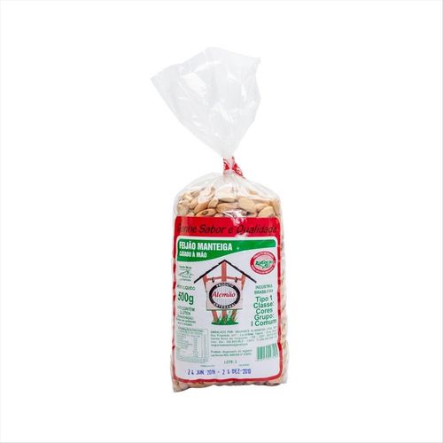 Feijão Manteiga Artesanal Alemão Pacote 500g