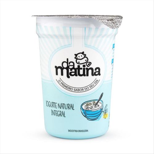 Iogurte Natural Integral Da Matina Copo 170g