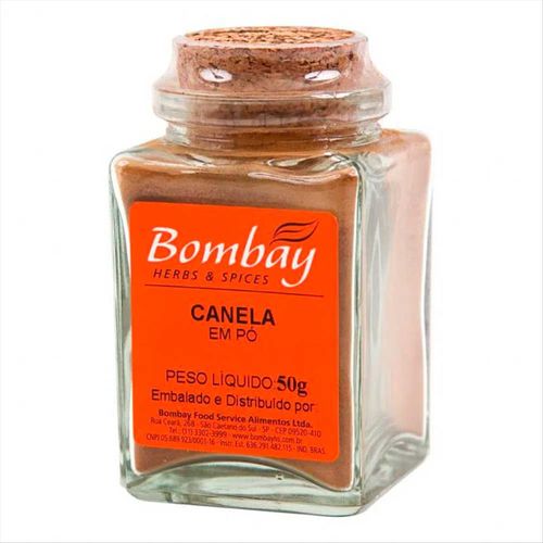 Canela em Pó Bombay Vidro 50g