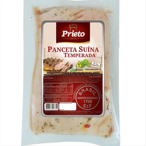 Panceta Suína Temperada 1kg