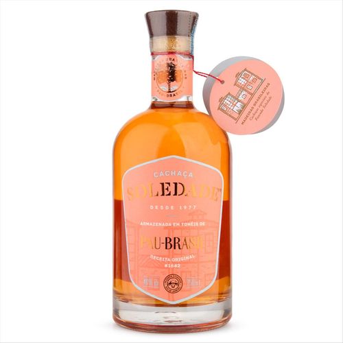 Cachaça Soledade Pau Brasil 750ml